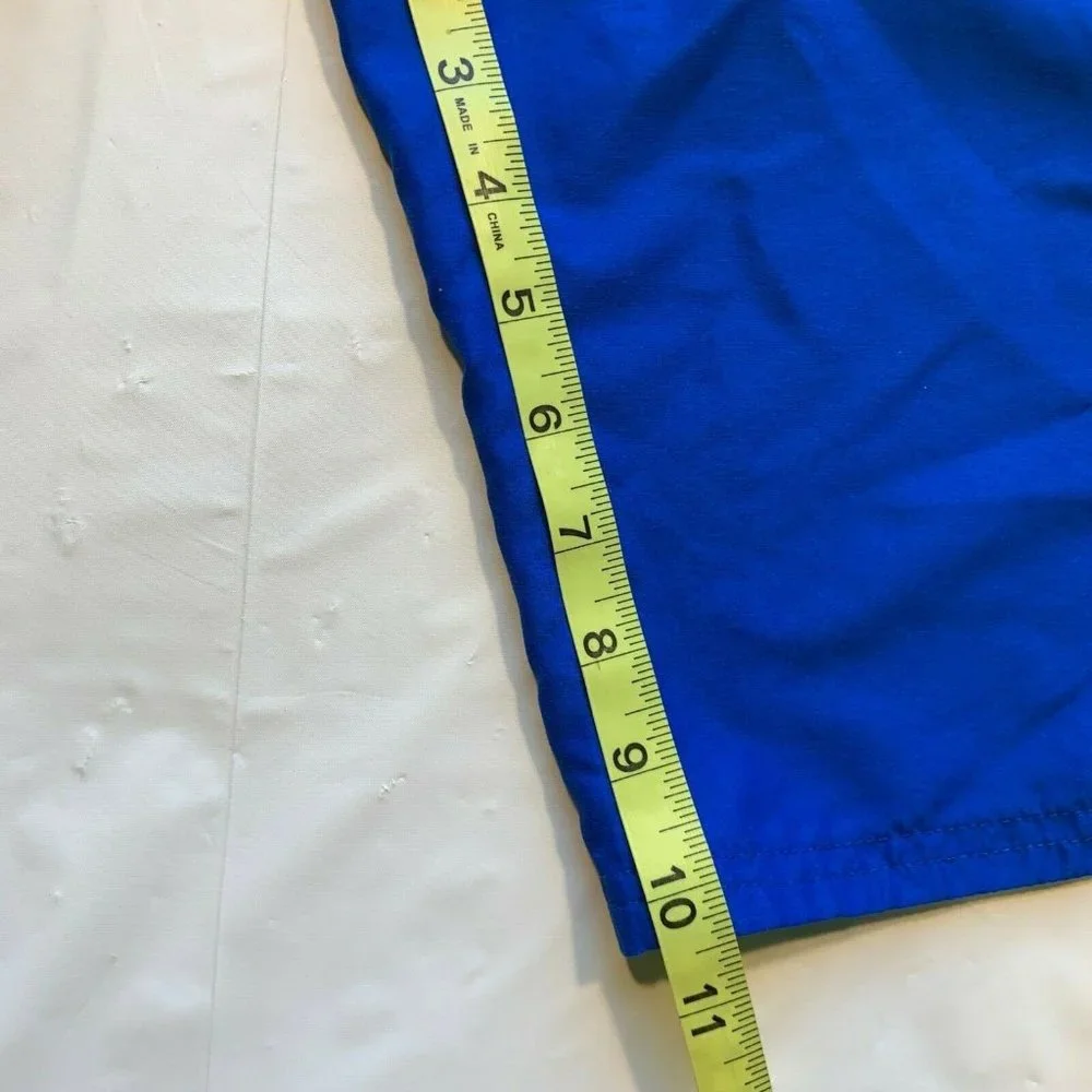 Nike Swim Trunks Board Shorts Mens Large Big Swoosh Mesh Brief‎ Color Block NEW